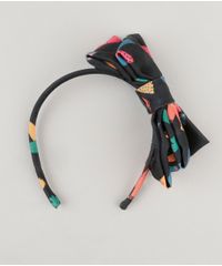 Tiara-Infantil-Fabula-Estampada-de-Passaros-com-Laco-Preta-9233016-Preto_1