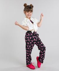 Calca-Infantil-Fabula-Estampada-de-Flamingo-com-No-Preta-9180726-Preto_3