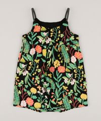 Macacao-Infantil-Fabula-em-Linho-Estampado-Floral-Alcas-Finas-Decote-Redondo-Preto-9195846-Preto_1