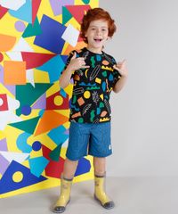 Camiseta-Infantil-Bento-Estampada-Prancha-de-Surf-Manga-Curta-Gola-Careca-Preta-9242678-Preto_4