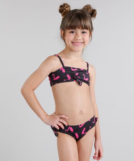 Biquini-Infantil-Fabula-Estampado-de-Flamingo-com-Laco-Preto-9229586-Preto_1