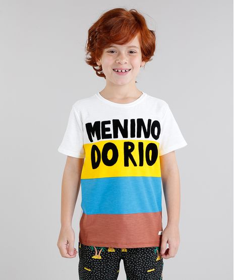 Camiseta-Infantil-Bento--Menino-do-Rio--Manga-Curta-Gola-Careca-Off-White-9242748-Off_White_1