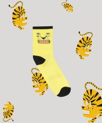 Meia-Infantil-Bento-Cano-Alto-Estampada-de-Tigre-Amarela-9268048-Amarelo_2