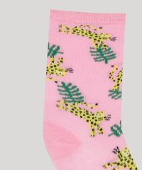 Meia-Infantil-Fabula-Cano-Alto-Estampada-de-Onca-Pink-9268047-Pink_3