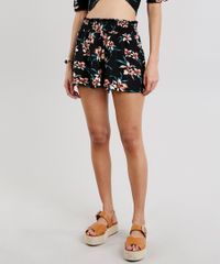 Short-Feminino-Estampa-Floral-Preto-9297028-Preto_1