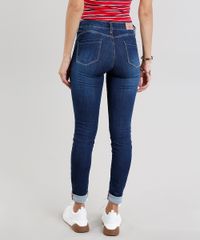 Calca-Jeans-Feminina-Cigarrete-Sawary-Push-Up-com-Barra-Dobrada-Azul-Escuro-9240761-Azul_Escuro_2