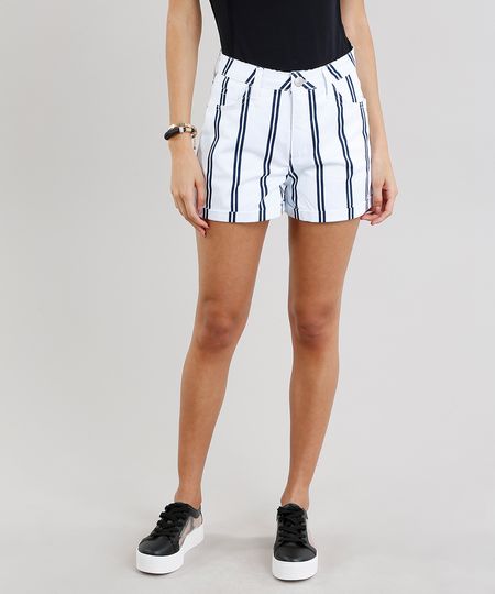 Short-de-Sarja-Feminino-Vintage-Listrado-Branco-9271829-Branco_1