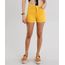 Short-de-Sarja-Feminino-Cintura-Alta-Mostarda-9282740-Mostarda_1