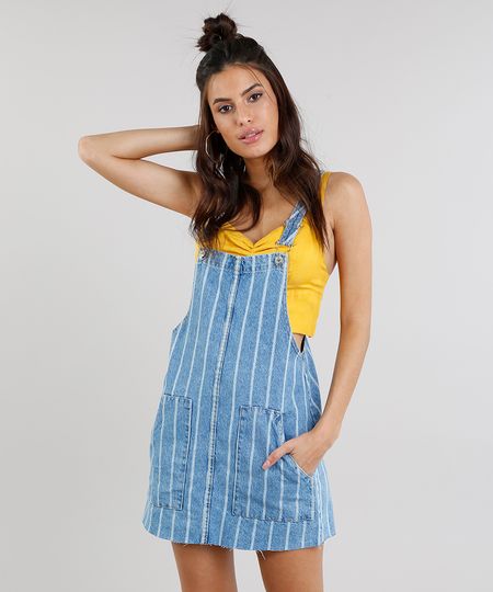 Salopete-Jeans-Feminina-Listrada-Azul-Claro-9271807-Azul_Claro_1 Salopete-Jeans-Feminina-Listrada-Azul-Claro-9271807-Azul_Claro_1