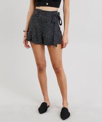 Short-Feminino-Clochard-Estampado-de-Poa-Preto-9278889-Preto_1