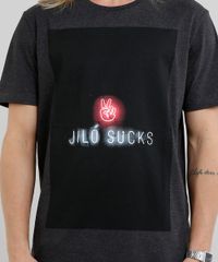 Camiseta-Masculina--Jilo-Sucks--Manga-Curta-Gola-Careca-Cinza-Mescla-Escuro-9203360-Cinza_Mescla_Escuro_4