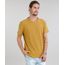 Camiseta-Masculina-Basica-Flame-Manga-Curta-Gola-Careca-Mostarda-9240581-Mostarda_1