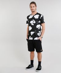 Camiseta-Masculina-Estampada-Mickey-Mouse-Manga-Curta-Gola-Careca-Preta-9215844-Preto_3