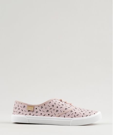 Tenis-Feminino-Moleca-Estampado-de-Coracoes-Rose-9305148-Rose_1