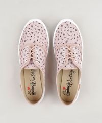 Tenis-Feminino-Moleca-Estampado-de-Coracoes-Rose-9305148-Rose_4