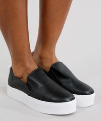 Tenis-Feminino-Slip-On-Flatform-Moleca-Preto-9285790-Preto_2