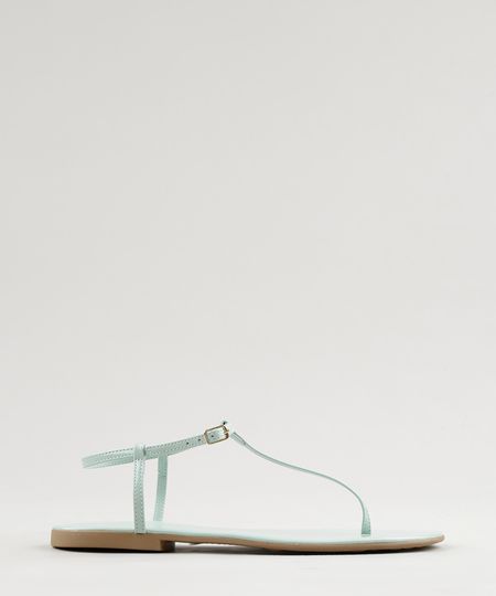 Rasteira-Feminina-em-Verniz-Verde-Claro-9263219-Verde_Claro_1