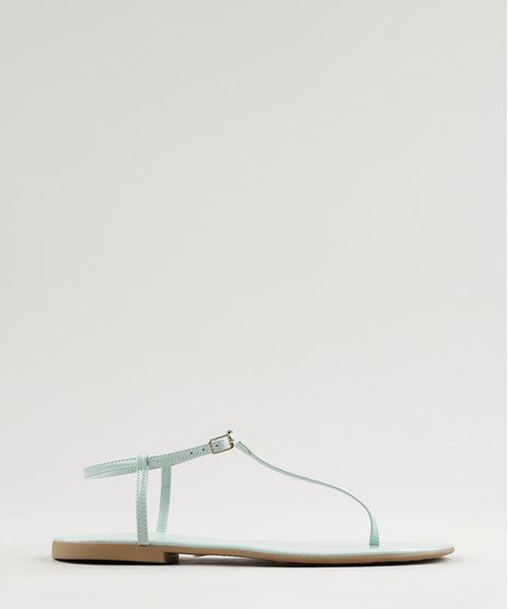 Rasteira-Feminina-em-Verniz-Verde-Claro-9263219-Verde_Claro_1
