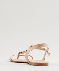 Rasteira-Feminina-com-Tachas-Metalizadas-Bege-Claro-9302800-Bege_Claro_3