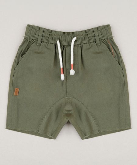 Bermuda-Infantil-Bento-com-Bolsos-Verde-Militar-9169517-Verde_Militar_1
