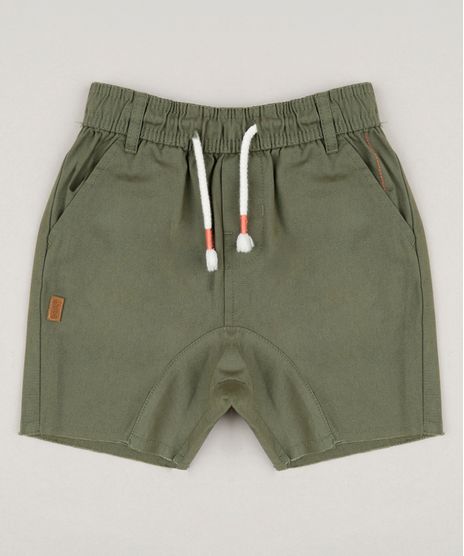 Bermuda-Infantil-Bento-com-Bolsos-Verde-Militar-9169517-Verde_Militar_1