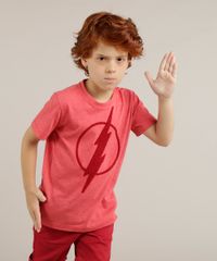 Camiseta-Infantil-The-Flash-Manga-Curta-Gola-Careca-Vermelha-9233656-Vermelho_1