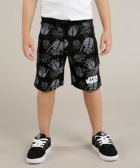 Bermuda-Infantil-Estampada-Darth-Vader-Star-Wars-em-Moletom-Preta-9241542-Preto_1