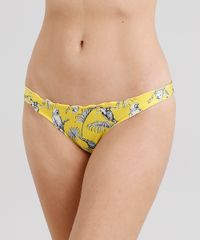 Biquini-Calcinha-Tanga-Levanta-Bumbum-Estampado-de-Passaros--Amarelo-8806438-Amarelo_1