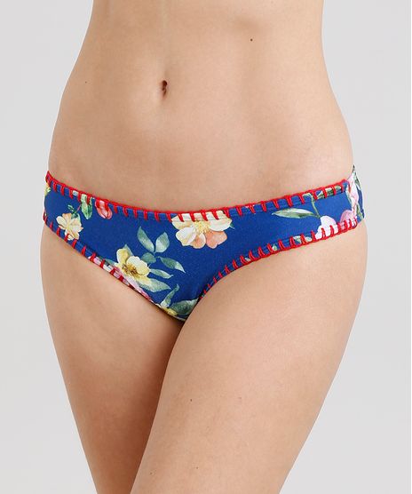 Biquini-Calcinha-Tanga-Estampado-Floral-com-Croche-e-Protecao-UV50--Azul-Royal-9221469-Azul_Royal_1
