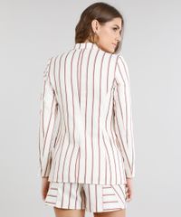 Blazer-Feminino-Alongado-Listrado-Bege-Claro-9186490-Bege_Claro_2