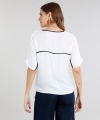 Blusa-Feminina-com-Vivo-Contrastante-Manga-Curta-Off-White-9295578-Off_White_2