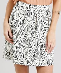 Saia-Feminina-Estampada-Geometrica-com-Pregas-Bege-Claro-9186970-Bege_Claro_4