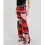 Calca-Feminina-Pantalona-Clochard-Estampada-Geometrica-com-Fendas-Vinho-9190194-Vinho_1