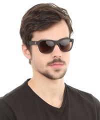 Oculos-Oneself-Unisex-Marrom-com-Lente-Cinza---REF-774202-Marrom-Emborrachado-8136977-Marrom_Emborrachado_5