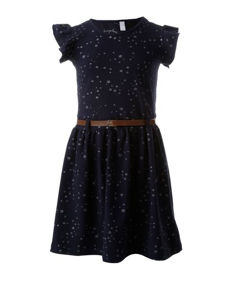 Vestido-Estampado-de-Estrelas-com-Cinto-Menina-Azul-Marinho-8046258-Azul_Marinho_1