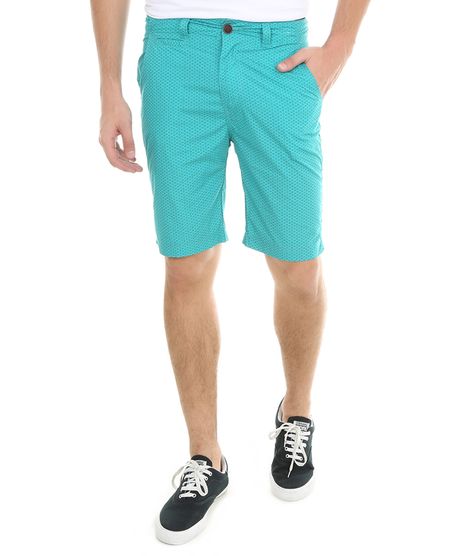 Bermuda-Slim-Estampada-com-Losangos--Azul-Turquesa-7987769-Azul_Turquesa_1