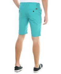 Bermuda-Slim-Estampada-com-Losangos--Azul-Turquesa-7987769-Azul_Turquesa_2