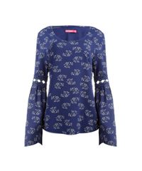 Blusa-Estampada-com-Recorte-em-Guipir-Azul-7996873-Azul_5