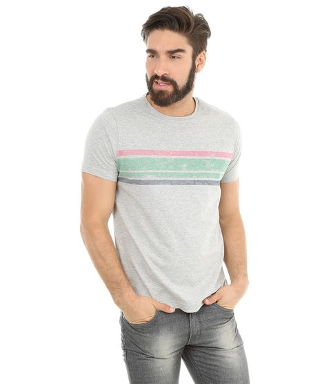 Camiseta-com-Estampa-Listrada-Cinza-Mescla-8118082-Cinza_Mescla_1