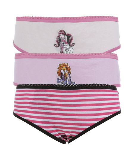 Kit-de-Calcinhas-Monster-High-Multicor-8076222-Multicor_1 Kit-de-Calcinhas-Monster-High-Multicor-8076222-Multicor_1