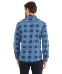 Camisa-Jeans-Quadriculada-Azul-Medio-8118238-Azul_Medio_2