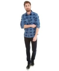 Camisa-Jeans-Quadriculada-Azul-Medio-8118238-Azul_Medio_3