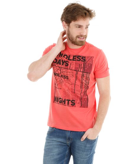 Camiseta-com-Estampa-Endless-Days-Vermelha-8078638-Vermelho_1