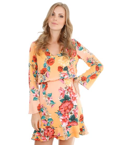 Vestido-Floral-Laranja-7999624-Laranja_1