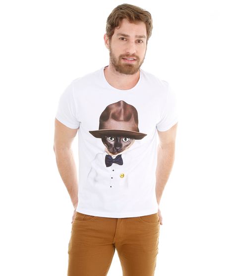 Camiseta-Pets-Rock-com-Estampa-Gato-Branca-8117487-Branco_1