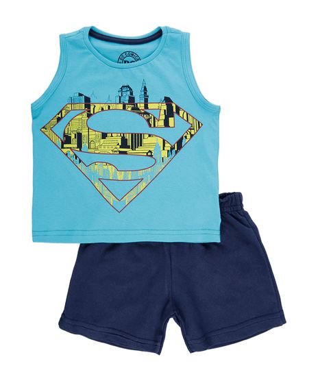 Conjunto-Regata---Short-Super-Homem-Menino-Azul-Claro-8078026-Azul_Claro_1