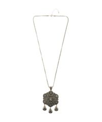 Colar-com-Pingente-Texturizado-Dourado-8080870-Dourado_1
