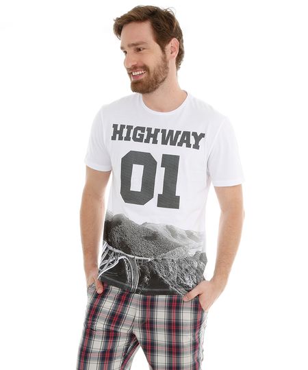 Camiseta-com-Estampa-Highway-Branca-8065439-Branco_1