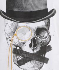 Camiseta-com-Estampa-de-Caveira-Branca-8064416-Branco_4