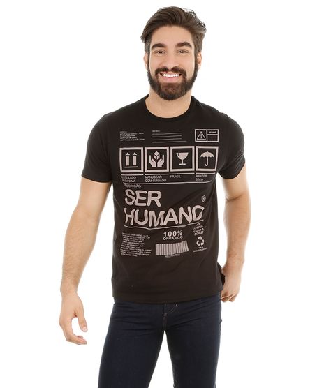 Camiseta-com-Estampa-de-Manual--Preta-8064481-Preto_1